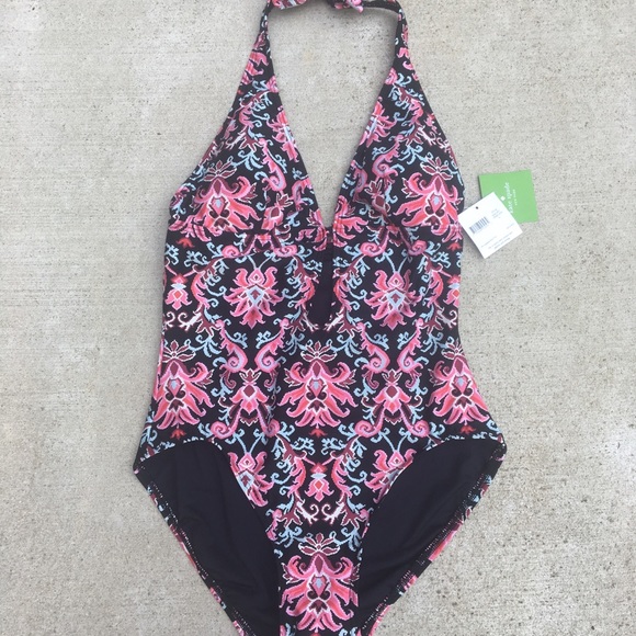 kate spade Other - Kate Spade size M halter one-piece swimsuit. NWT